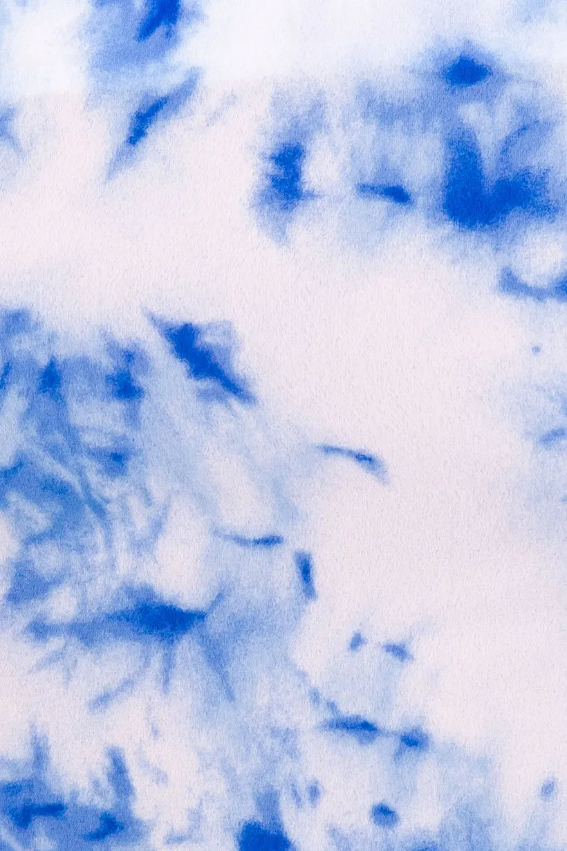 Tie Dye Bandana Tie Back Crop Top