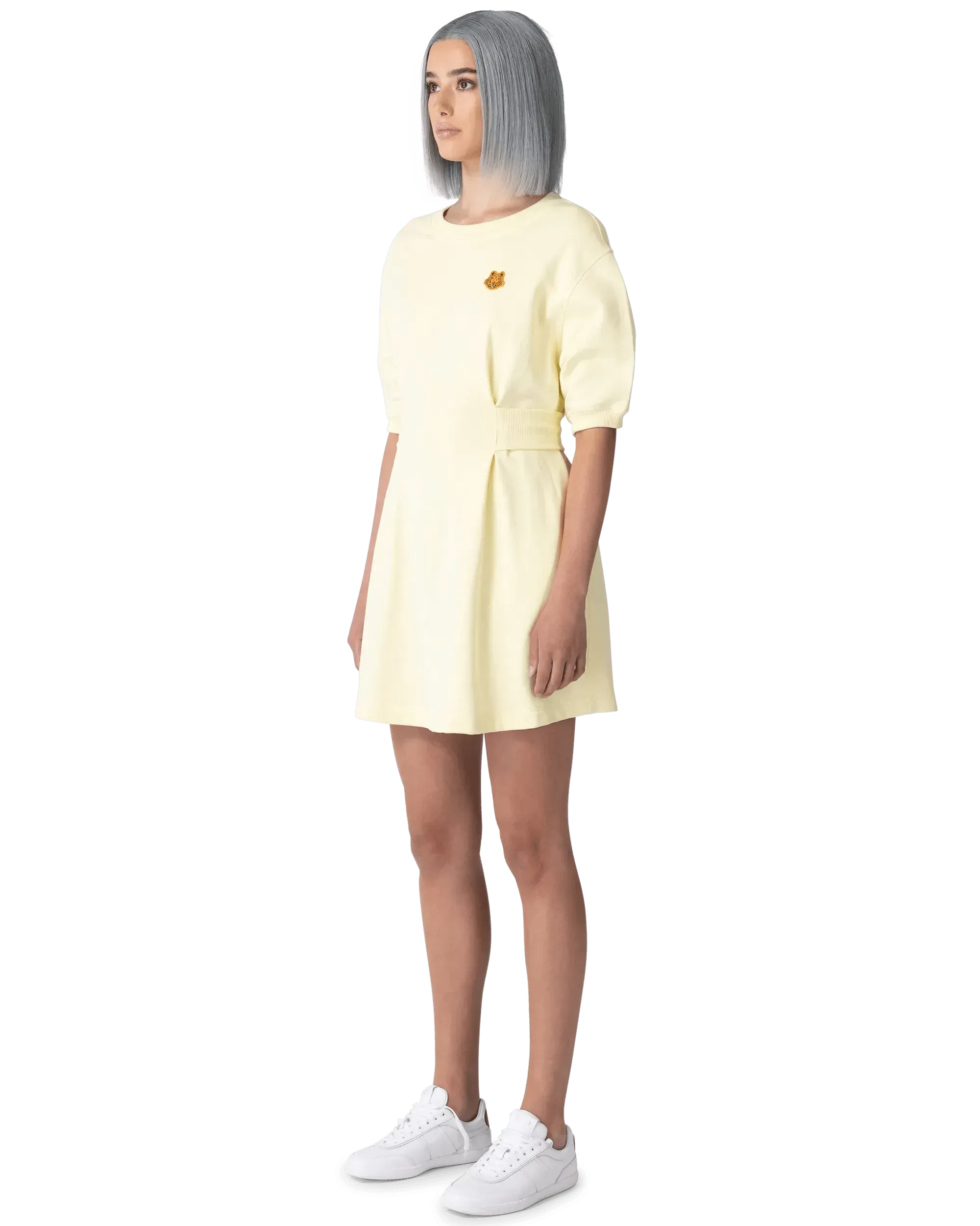 Tiger Crest Banded Waist Dress