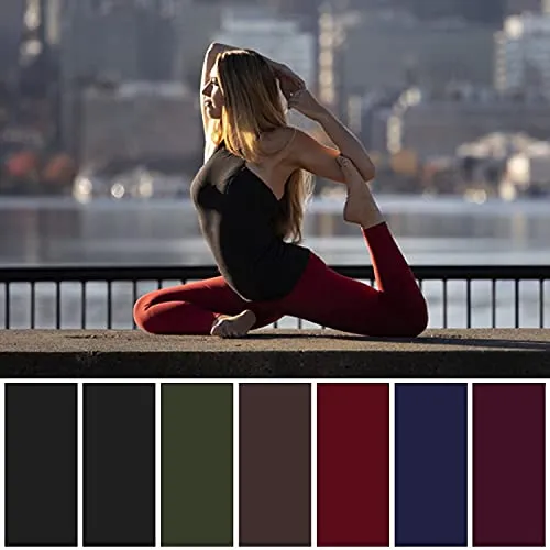 TNNZEET 7 Pack High Waisted Leggings for Women - Buttery Soft Workout Running Yoga Pants