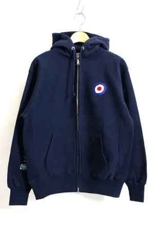 TODAY edition / Target Mark Zip Up Sweat　- Navy