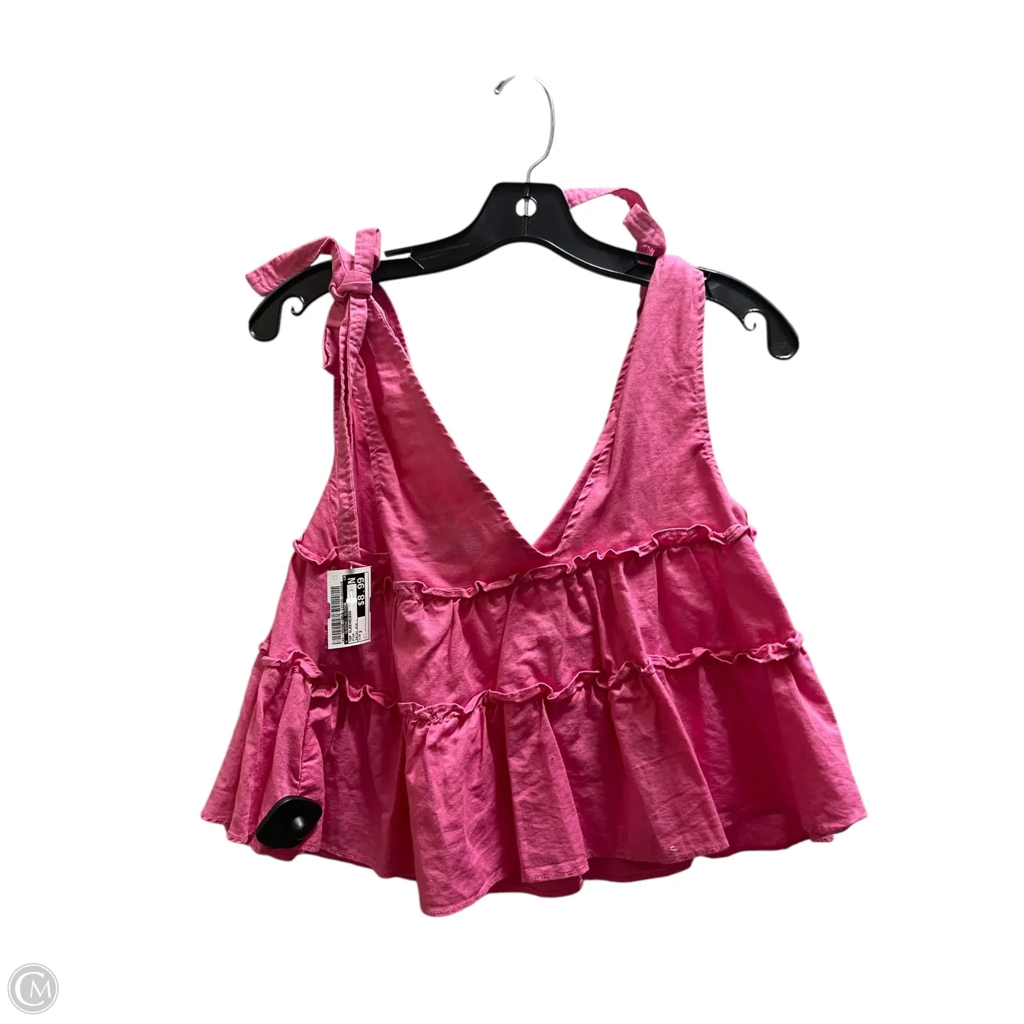 Top Sleeveless By Clothes Mentor In Pink, Size: 2