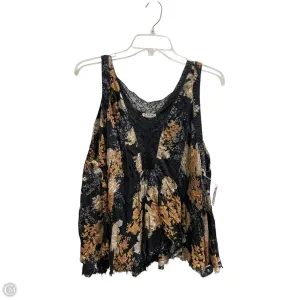 Top Sleeveless By Free People In Black, Size: M