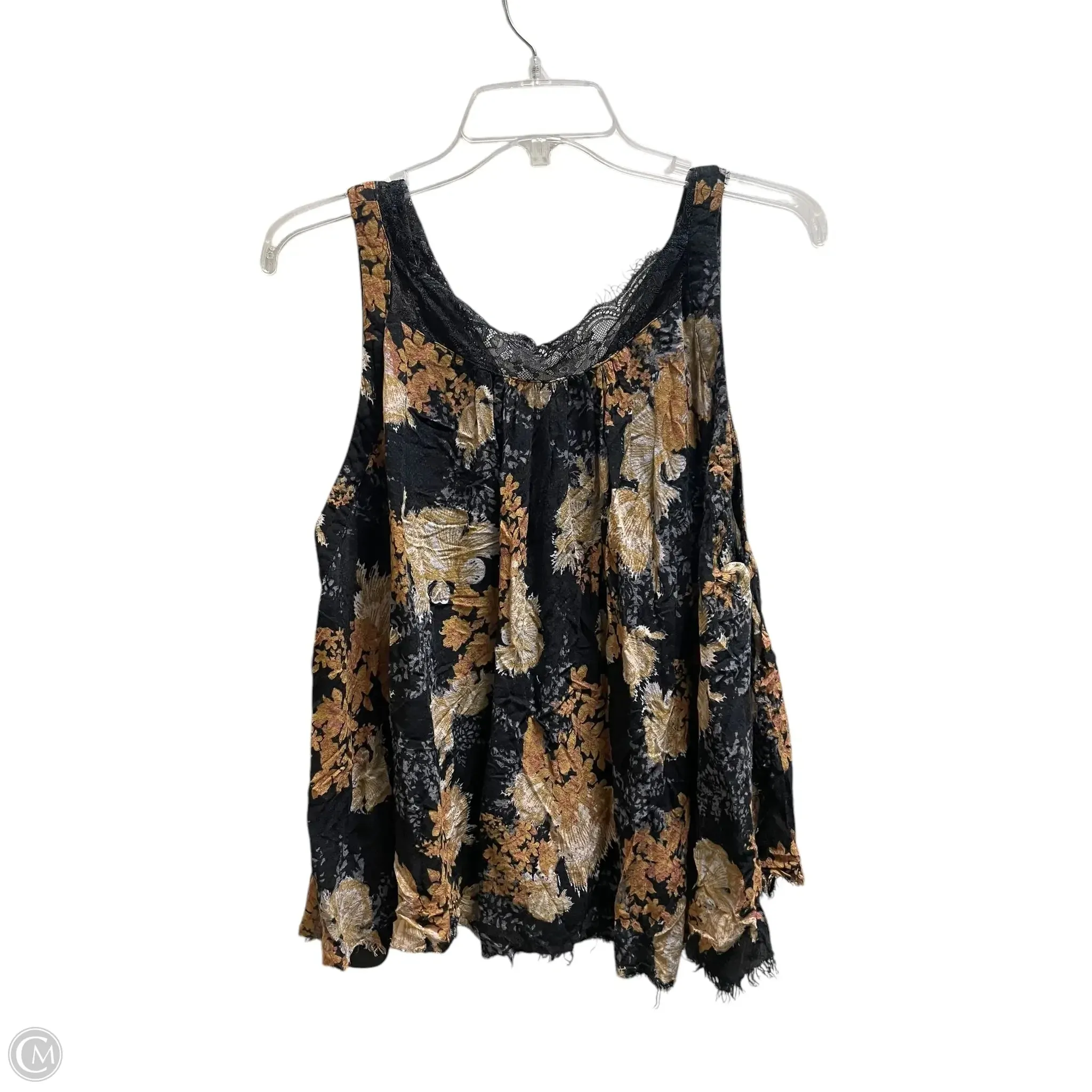 Top Sleeveless By Free People In Black, Size: M