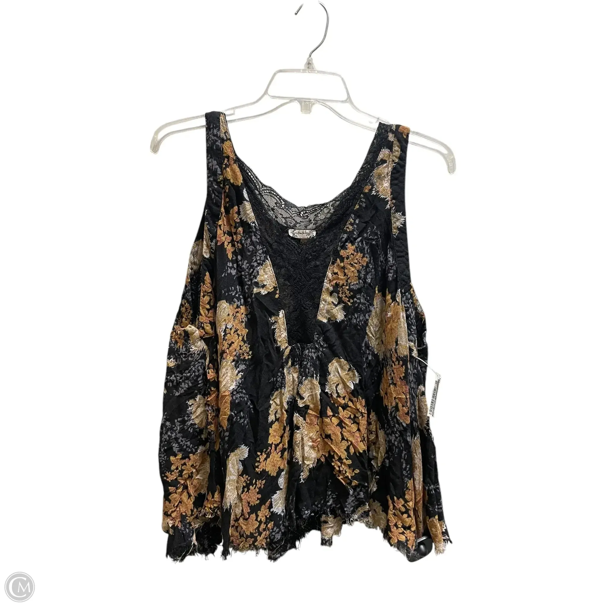 Top Sleeveless By Free People In Black, Size: M