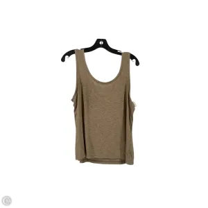 Top Sleeveless By Madewell In Grey, Size: M
