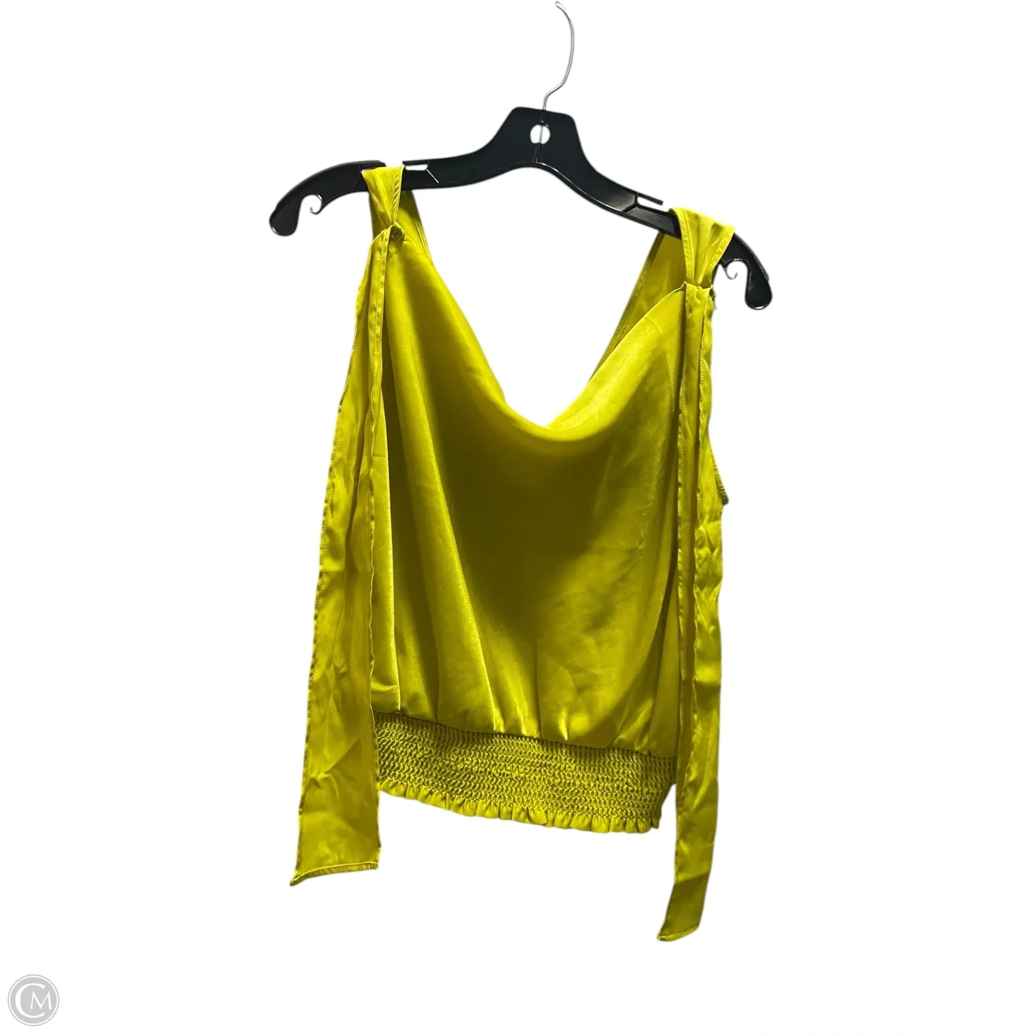 Top Sleeveless By Maeve In Yellow, Size: Xs
