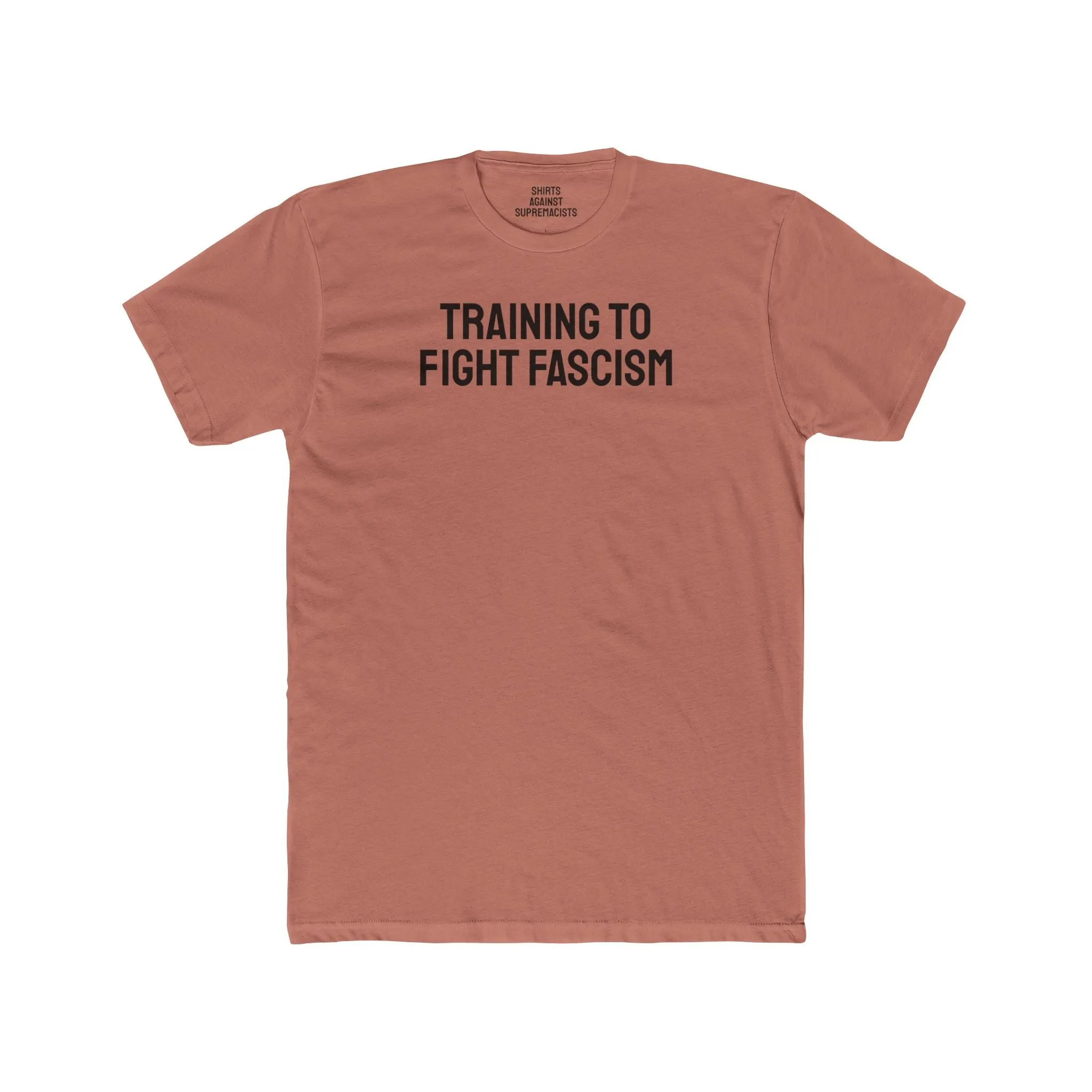 Training To Fight Fascism - Unisex Cotton Crew Tee