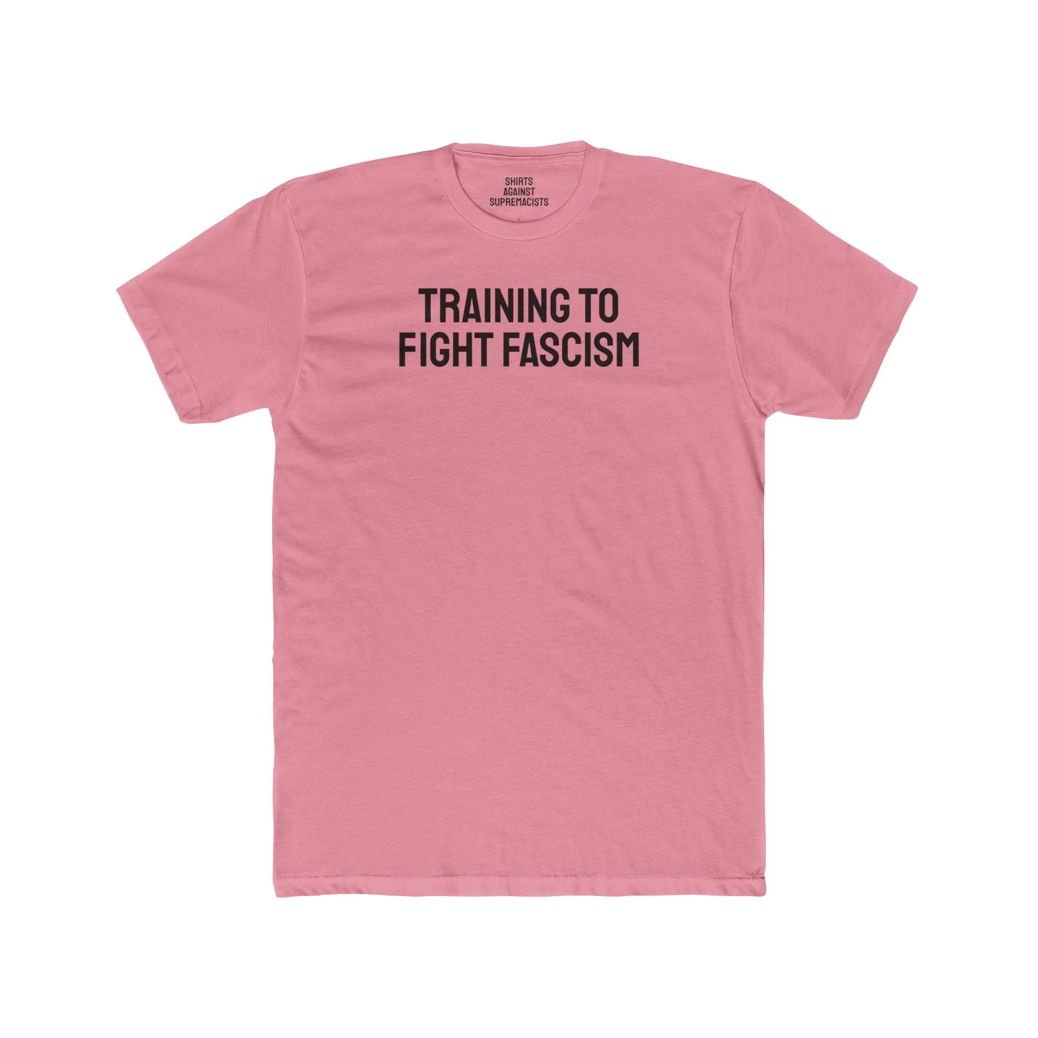 Training To Fight Fascism - Unisex Cotton Crew Tee