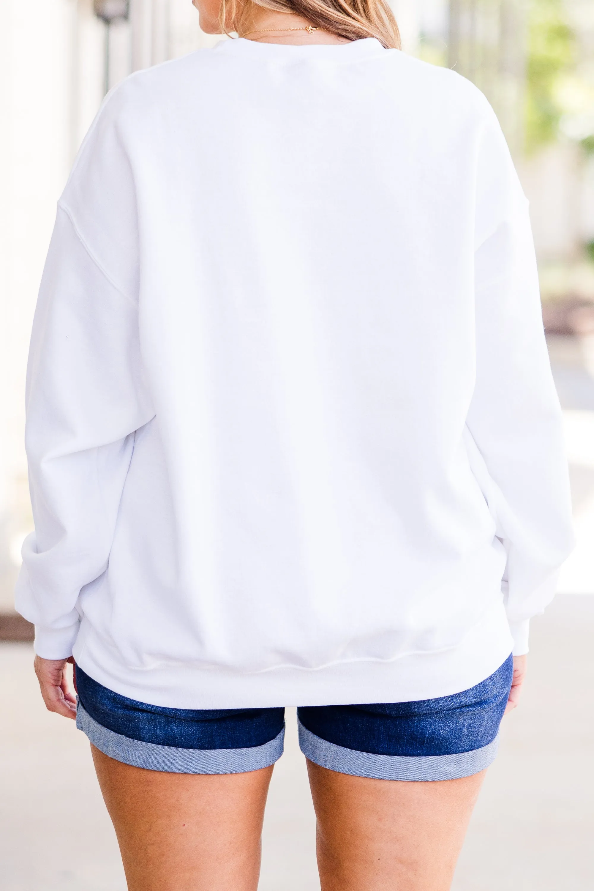 True American Spirit Sweatshirt, White