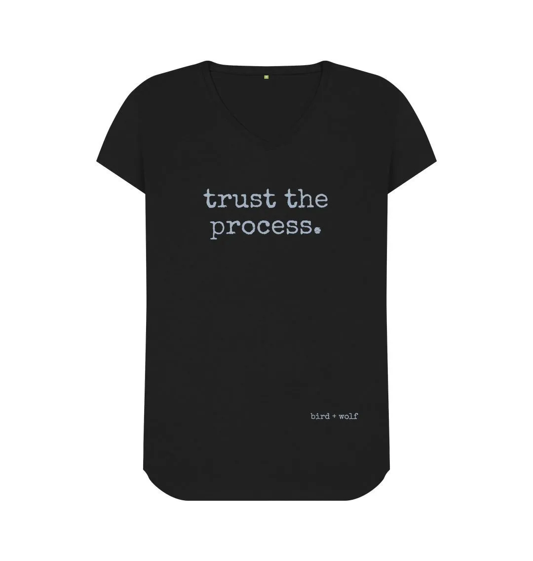 Trust The Process V Neck Tee