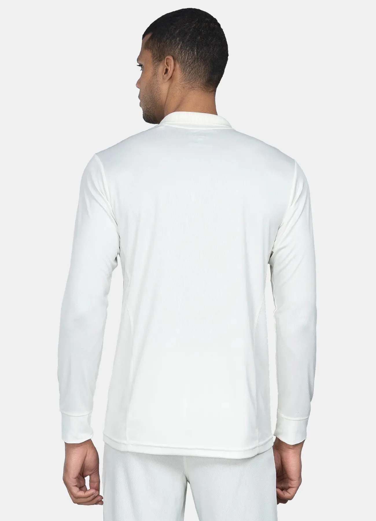 Tyka Prima Cricket T Shirt Full Sleeve Off White