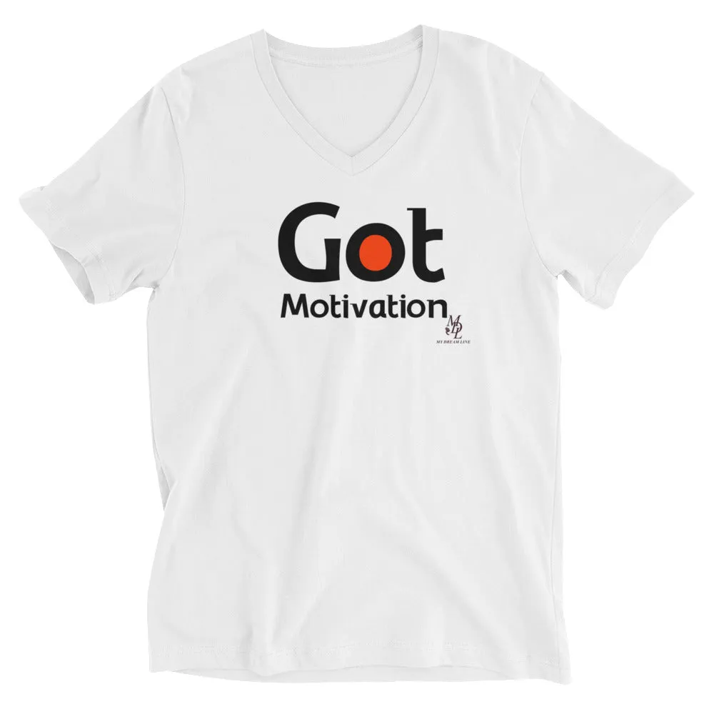 Unisex Short Sleeve V-Neck T-Shirt