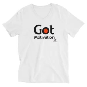 Unisex Short Sleeve V-Neck T-Shirt