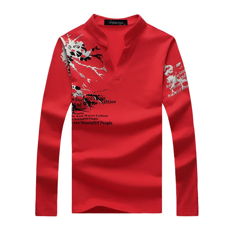 V-NECK SWEATSHIRT