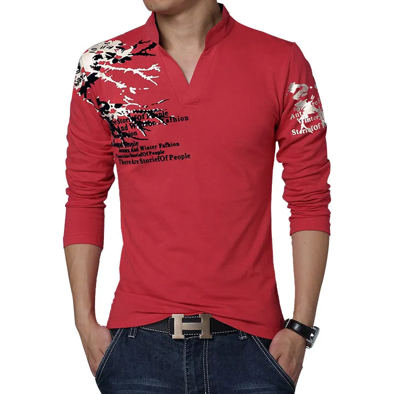 V-NECK SWEATSHIRT