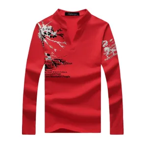 V-NECK SWEATSHIRT