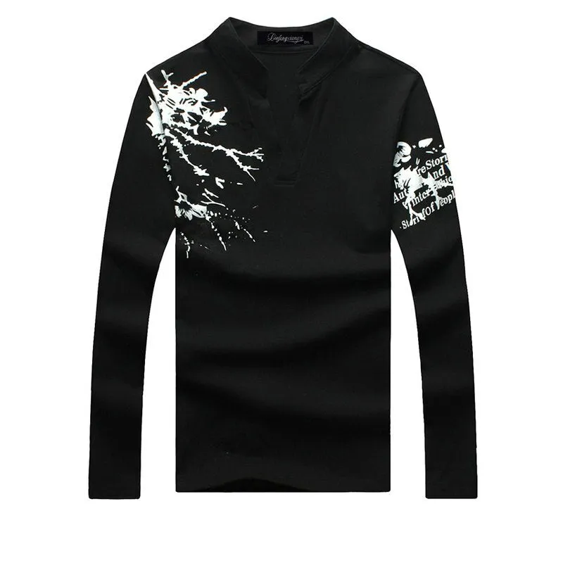 V-NECK SWEATSHIRT