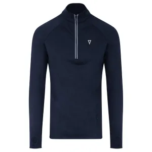 Validate Cool Flex Half Zip Top French Navy