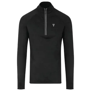 Validate Cool Flex Half Zip Top Jet Black