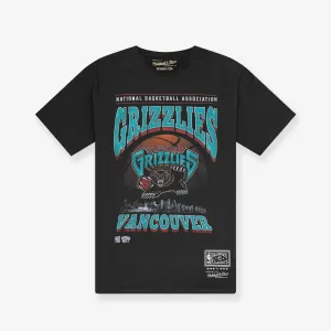 Vancouver Grizzlies Skyline Tee - Faded Black