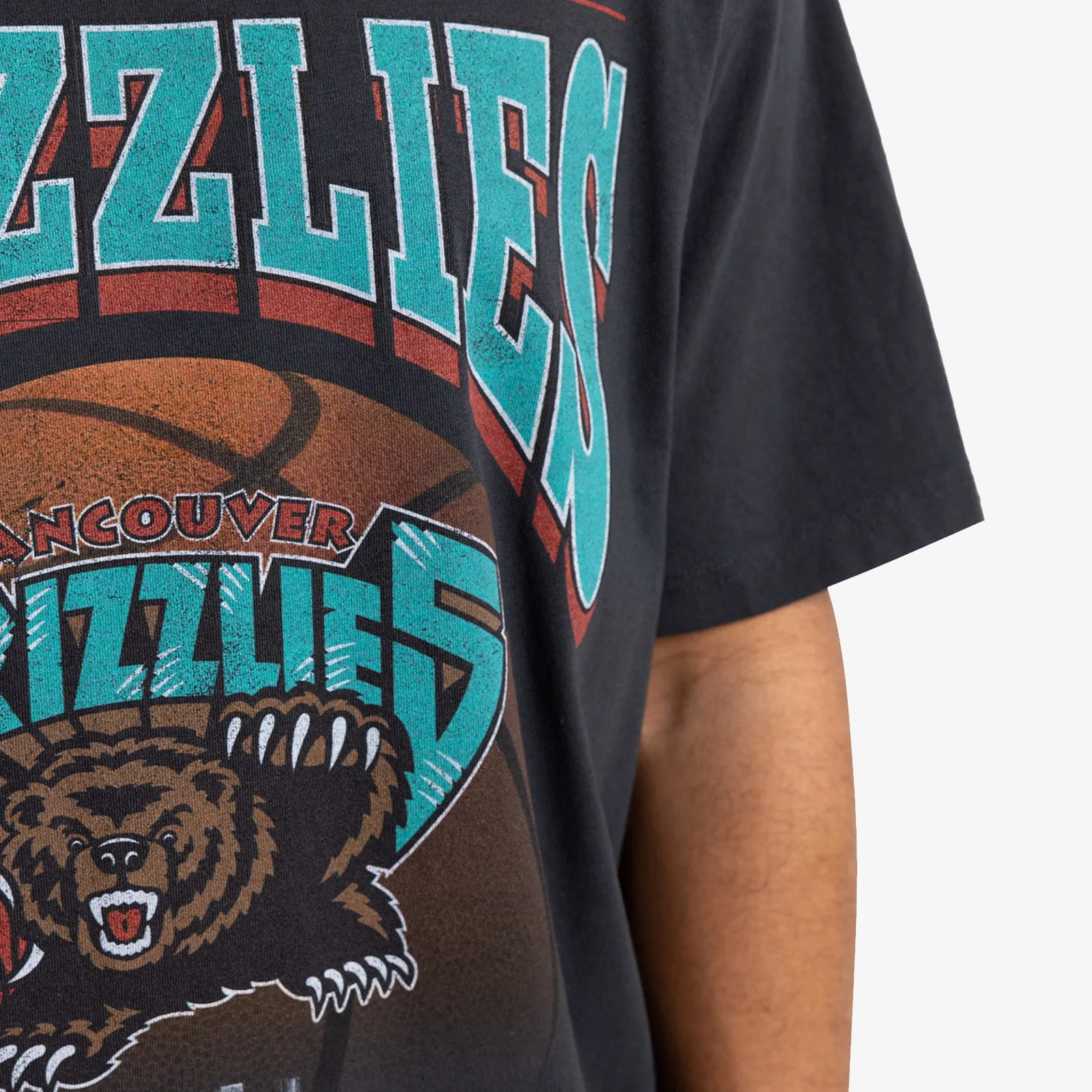 Vancouver Grizzlies Skyline Tee - Faded Black