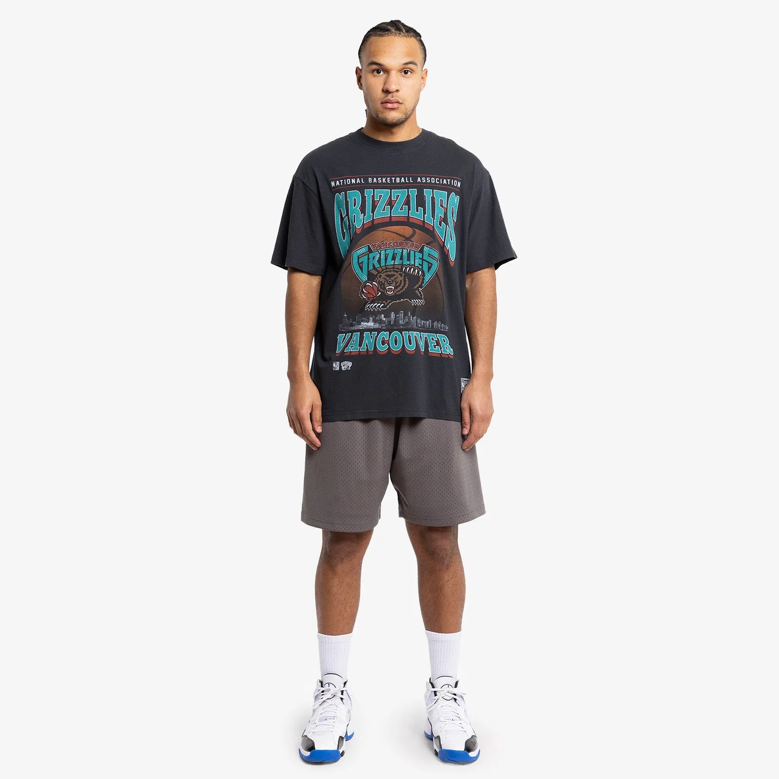 Vancouver Grizzlies Skyline Tee - Faded Black