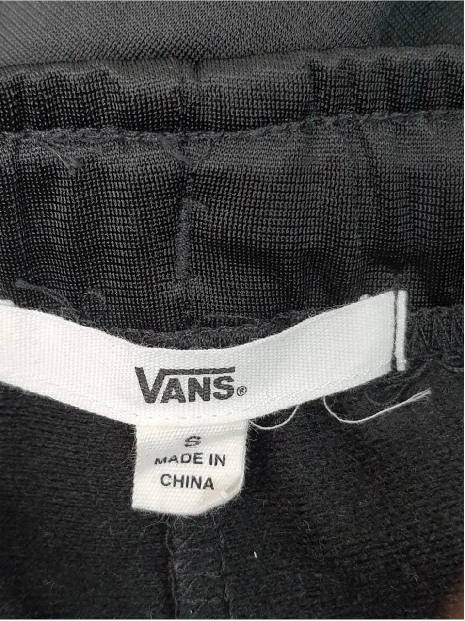Vans Black Mens Jogger Pants ( S )