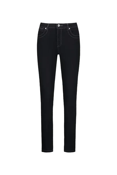 Vassalli Slim leg jean | Black Denim