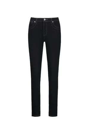 Vassalli Slim leg jean | Black Denim