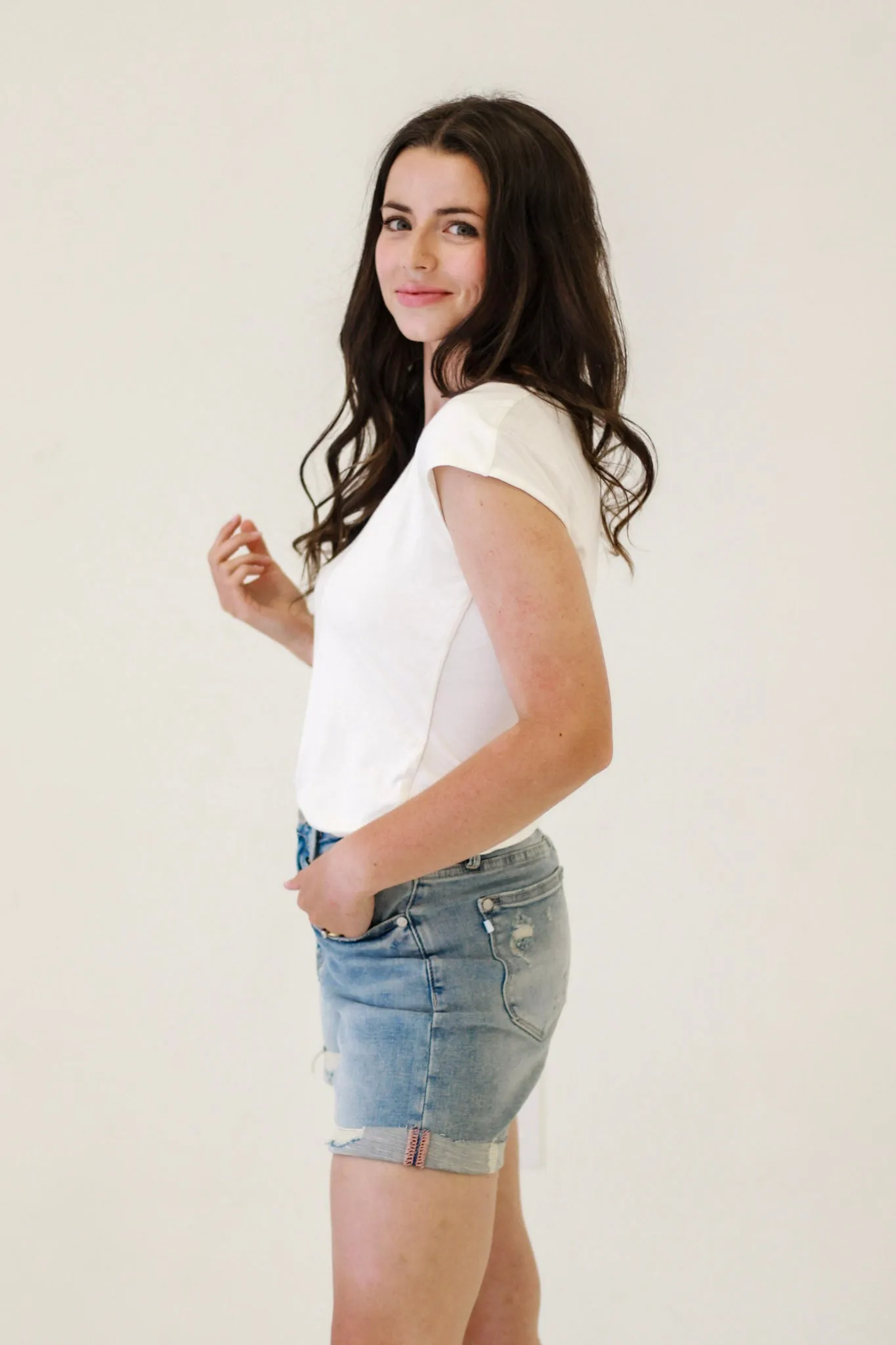 Versa Vogue Sleeveless Top in White