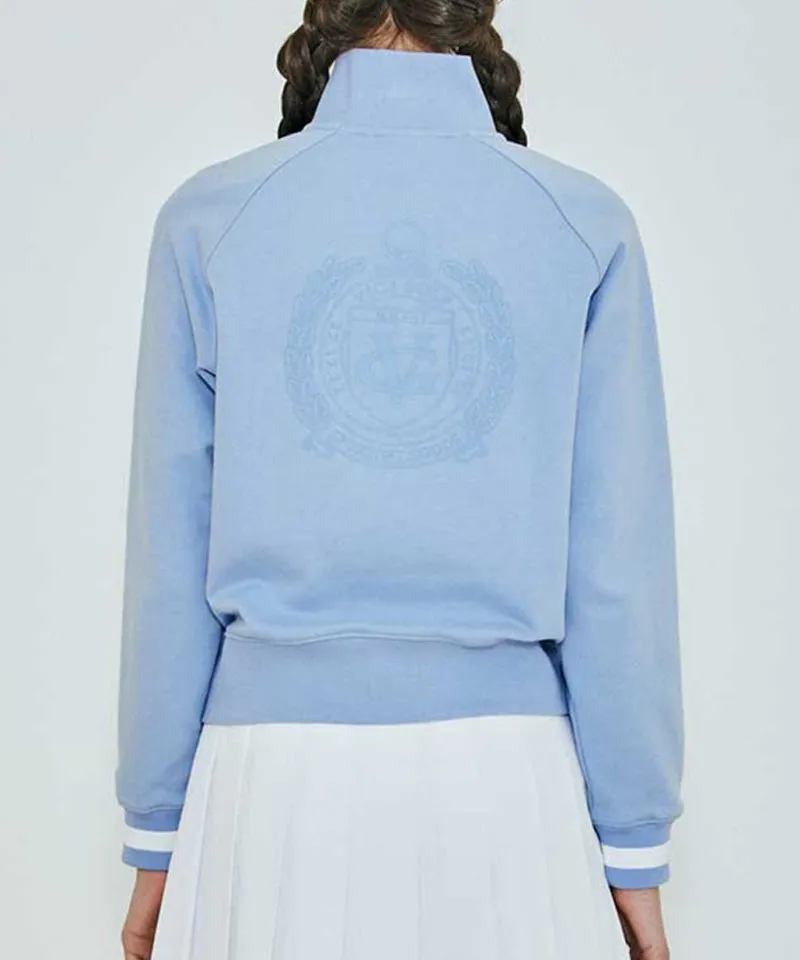 Vice Golf Atelier Women's Half Zip-Up Sweatshirt - Blue