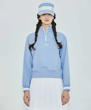 Vice Golf Atelier Women's Half Zip-Up Sweatshirt - Blue