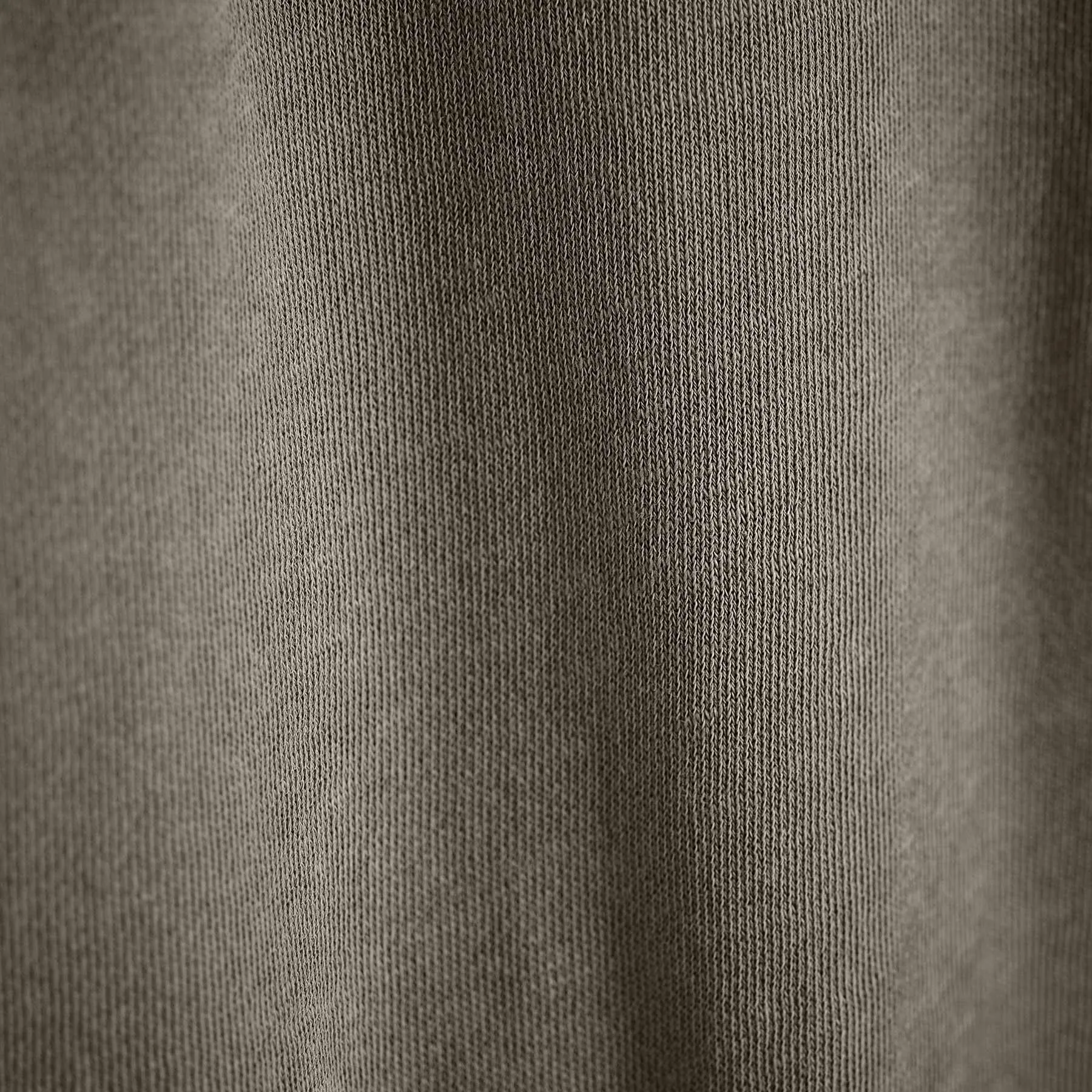 Vintage French Terry Zip Up Hoodie - Coyote Pigment
