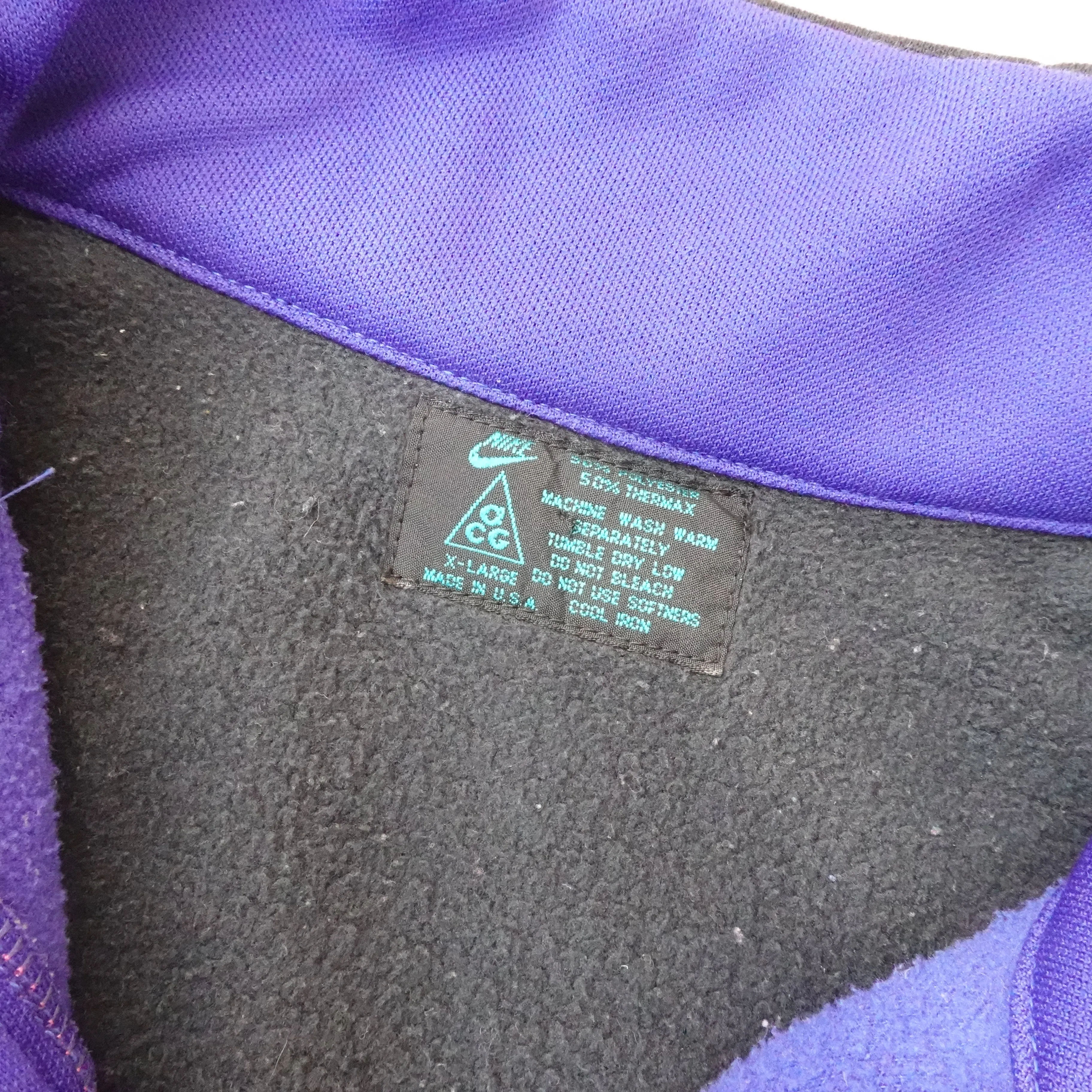 Vintage Nike ACG Thermal Fleece - Size XL