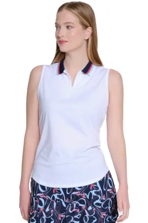 Vista Sleeveless Polo