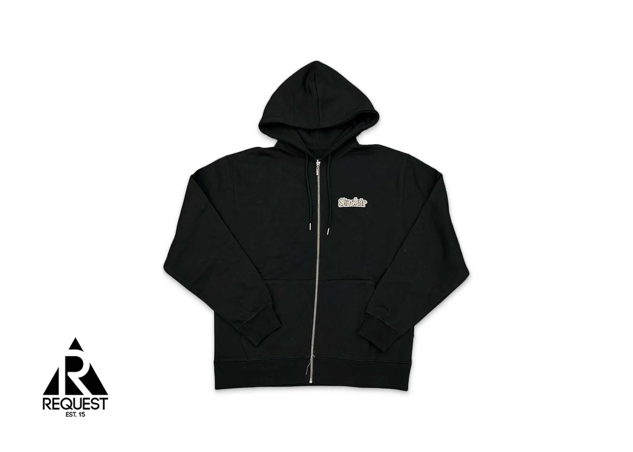 VVS Zip Up Hoodie "Black"