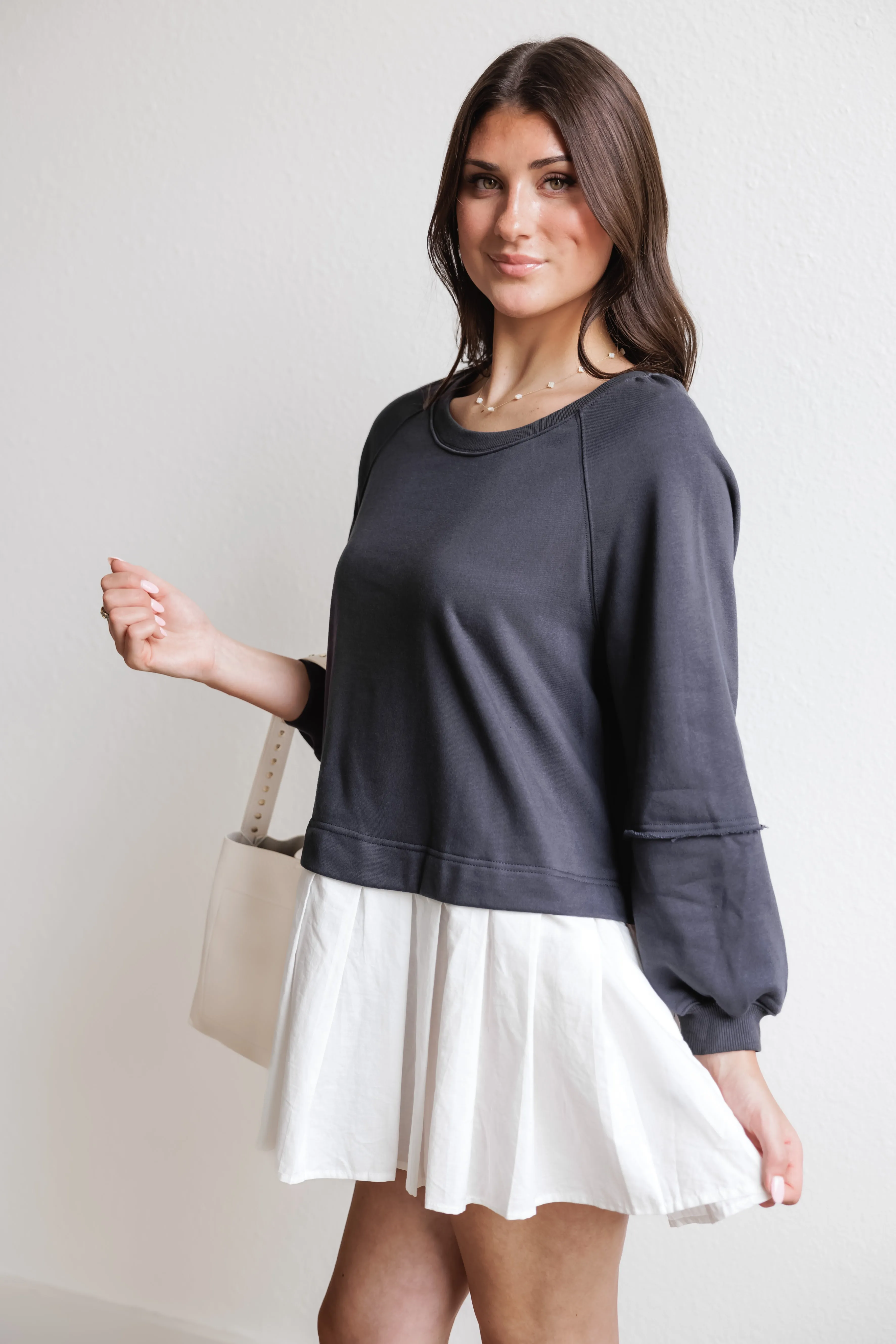 Wait For The Weekend Dress-Midnight