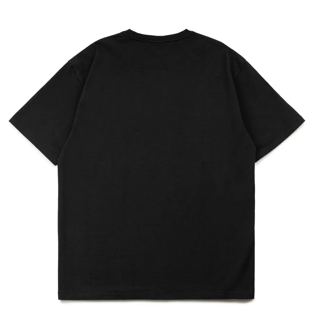 Washed Heavy Weight Crewneck Tee | Black