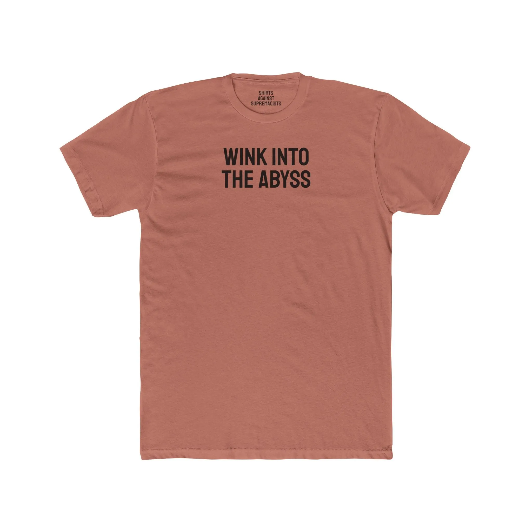 Wink Into The Abyss - Unisex Cotton Crew Tee