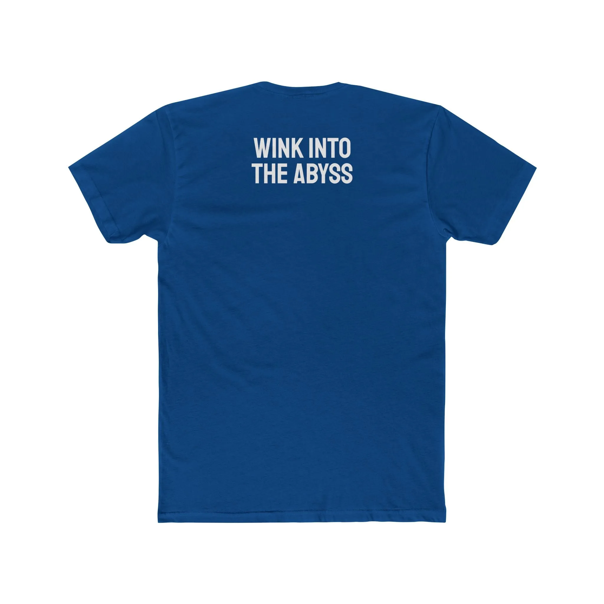 Wink Into The Abyss - Unisex Cotton Crew Tee