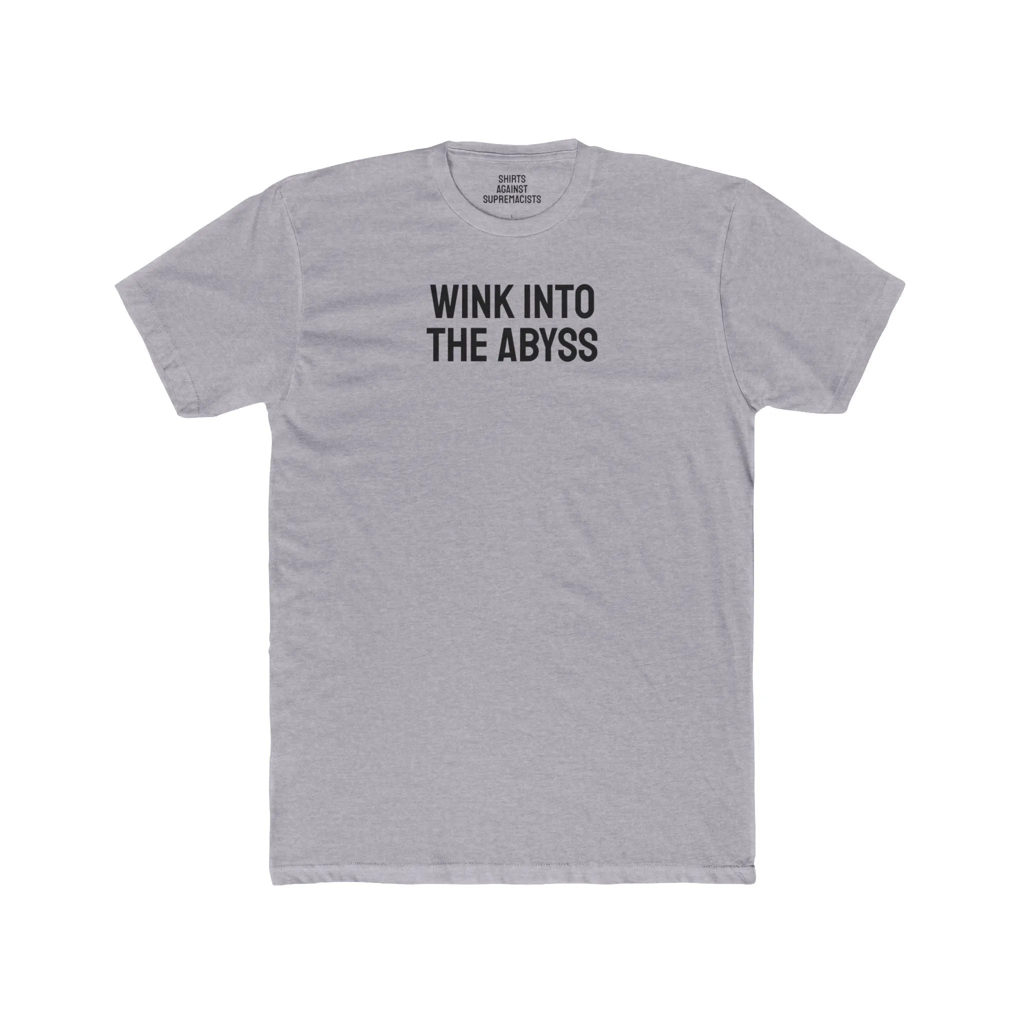 Wink Into The Abyss - Unisex Cotton Crew Tee