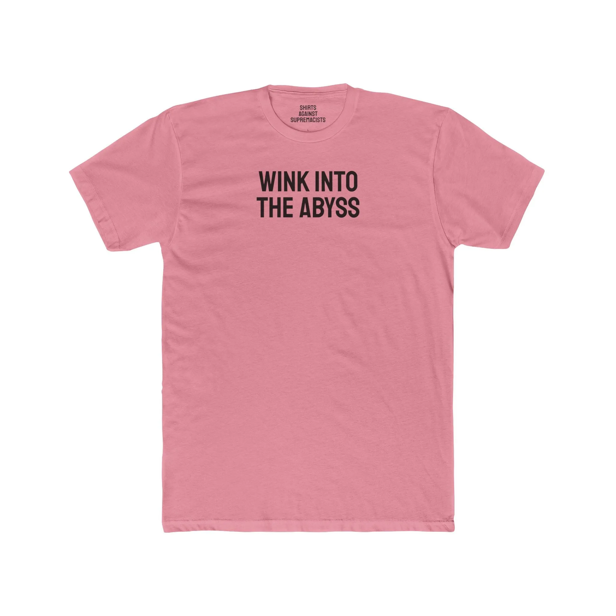 Wink Into The Abyss - Unisex Cotton Crew Tee