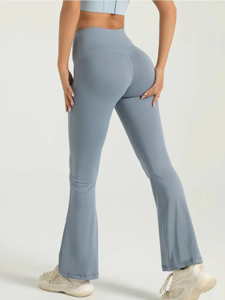 Women High Waisted Bootcut Yoga Pants