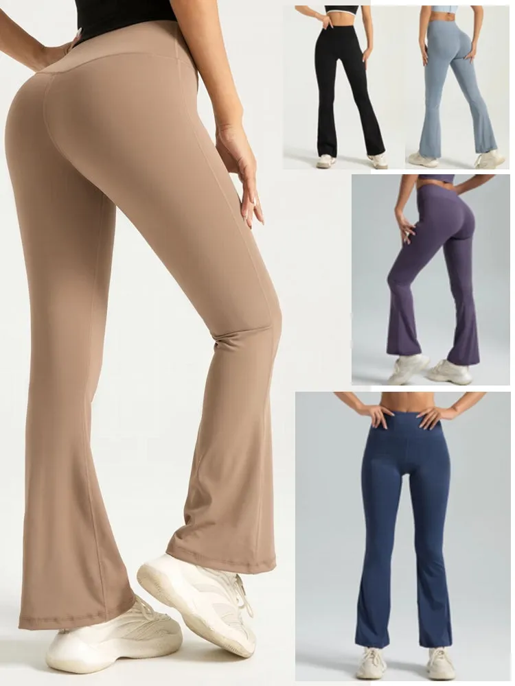 Women High Waisted Bootcut Yoga Pants