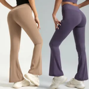 Women High Waisted Bootcut Yoga Pants