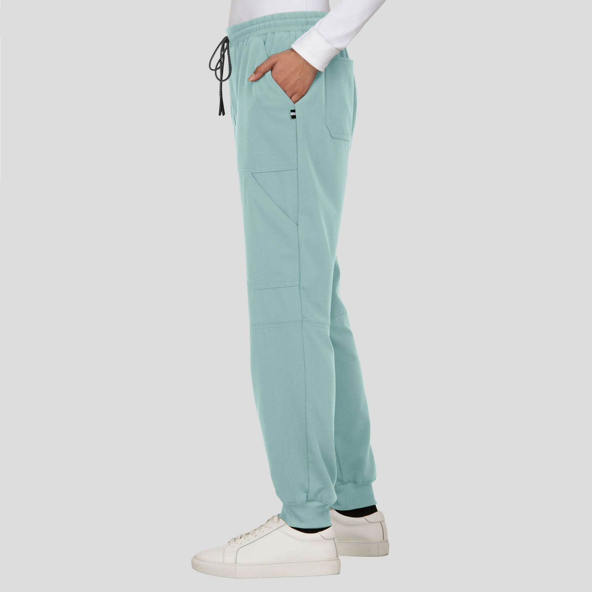 Women's 7-Pocket Stretch Jogger | Sage