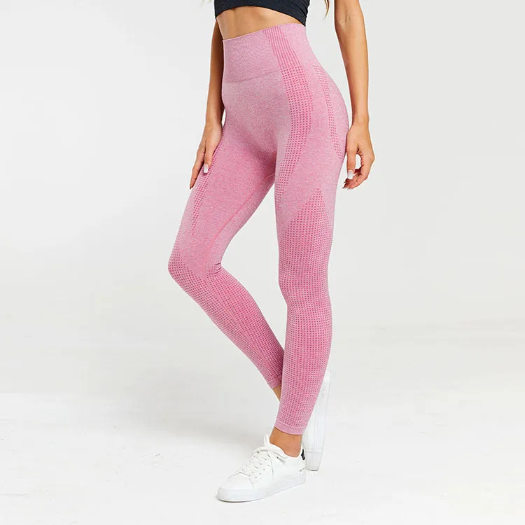 Womens  Activewear Sweat Fitness Gym Yoga  High Waist Seamless Leggings
