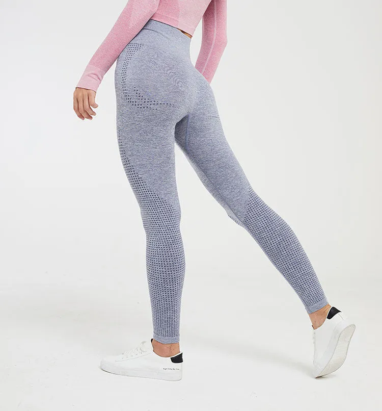 Womens  Activewear Sweat Fitness Gym Yoga  High Waist Seamless Leggings