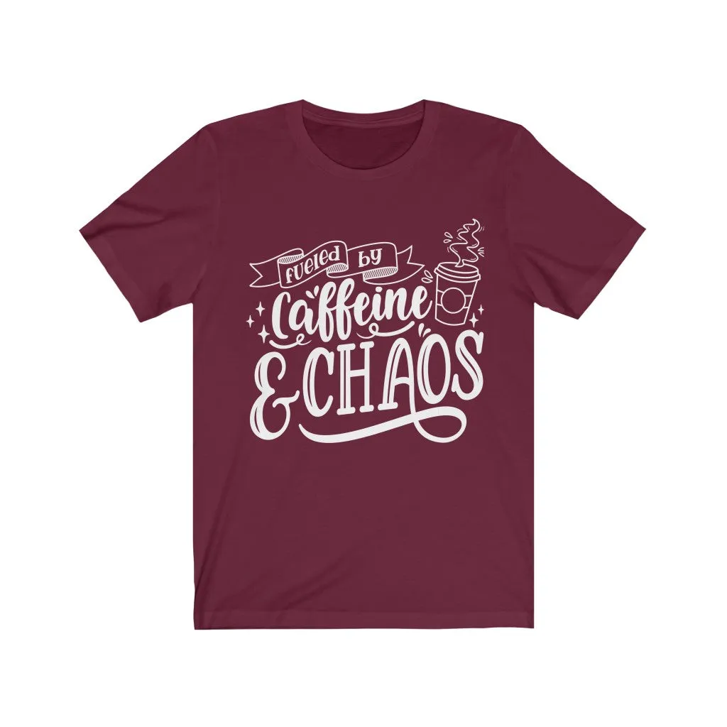 Women's Caffeine & Chaos Jersey T-shirt