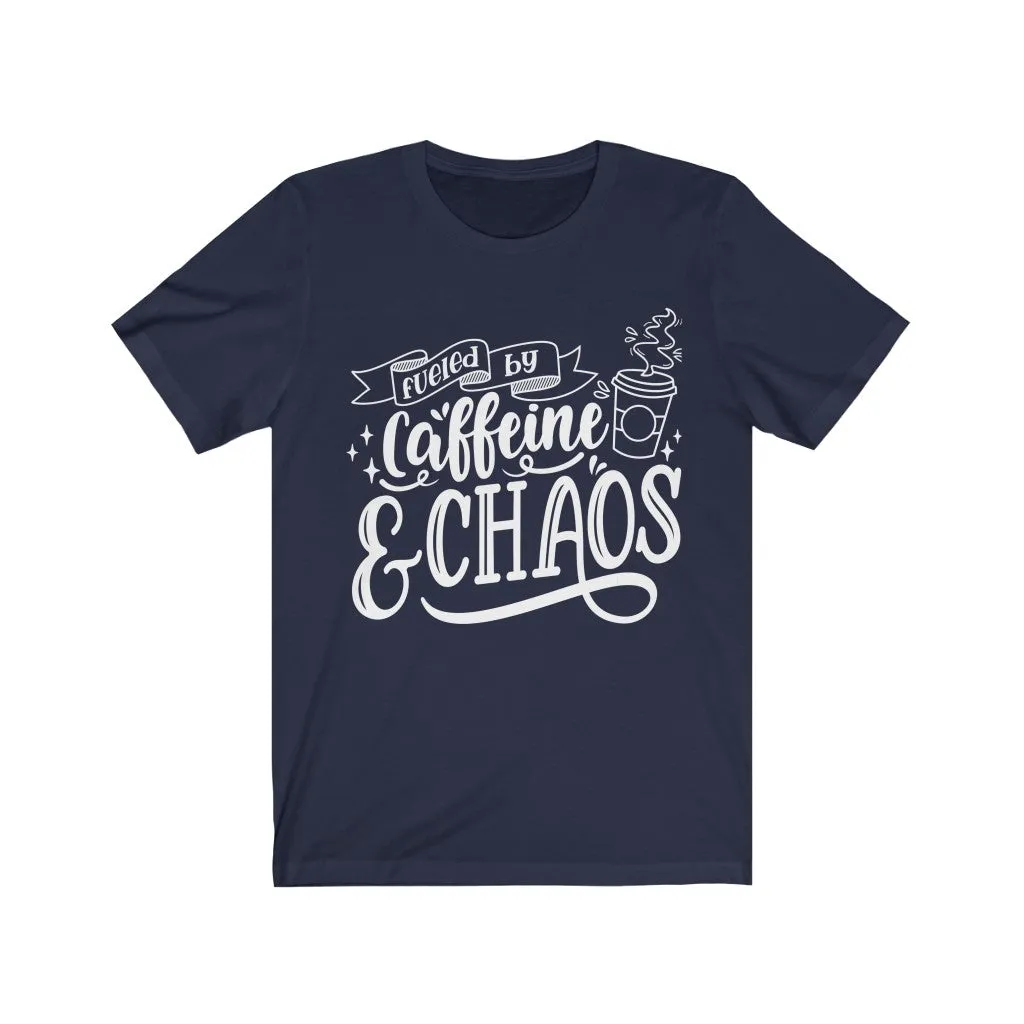 Women's Caffeine & Chaos Jersey T-shirt